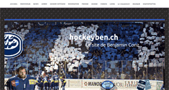 Desktop Screenshot of hockeyben.ch